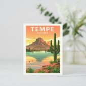 Carte Postale Vintage Tempe Arizona (Debout devant)