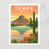 Carte Postale Vintage Tempe Arizona (Devant)