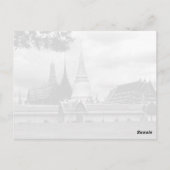 Carte Postale Vintage Thaïlande (Dos)