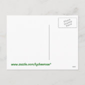 Carte postale vintage Thanksgiving (Dos)