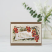 Carte Postale Vintage Thanksgiving Autumn Nuts (Debout devant)