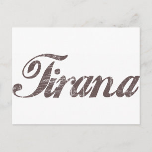 Carte Postale Vintage Tirana
