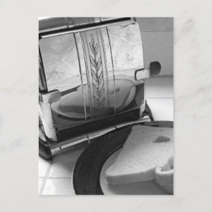 Carte postale vintage Toaster Kitchen Art