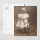 Carte Postale Vintage Toddler (Devant / Derrière)