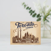 Carte Postale Vintage Toronto, Canada (Debout devant)