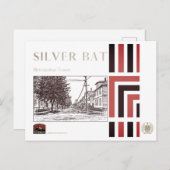 Carte Postale Vintage train postcard (Devant / Derrière)