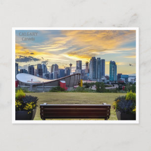 Carte Postale Vintage travel Calgary Alberta Canada edmonton