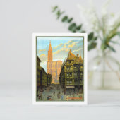 Carte Postale Vintage Travel Poster, Strasbourg (Debout devant)