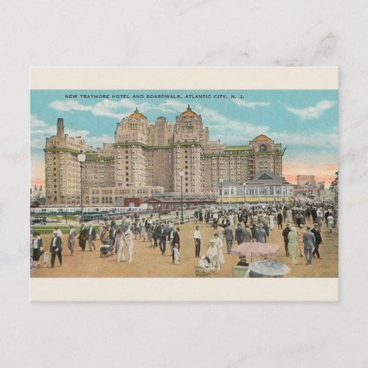 Carte postale vintage Traymore Hotel Atlantic City (Devant)