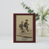 Carte Postale vintage trike (Debout devant)