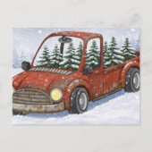 Carte Postale Vintage Truck Postcard (Devant)
