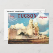 Carte Postale Vintage Tucson (Devant / Derrière)