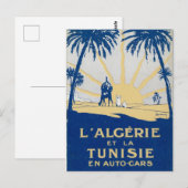 Carte postale vintage Tunisie Travel (Devant / Derrière)