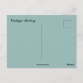 Carte Postale Vintage Turkey (Dos)