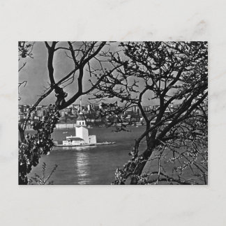 Carte Postale Vintage Turquie Istanbul vue sur la ville