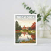 Carte Postale Vintage Tuscaloosa Alabama (Debout devant)