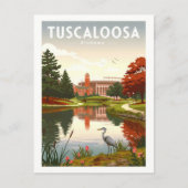 Carte Postale Vintage Tuscaloosa Alabama (Devant)