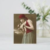 Carte Postale Vintage tzigane (Debout devant)