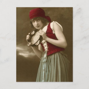 Carte Postale Vintage tzigane