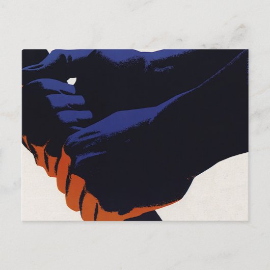 Carte Postale Vintage usine, production manufacturière (Devant)