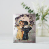 Carte postale vintage Valentine (Debout devant)