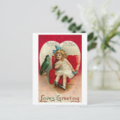 Carte postale Vintage Valentine (Debout devant)
