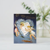 Carte postale vintage Valentine (Debout devant)