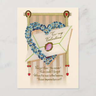 Carte postale vintage Valentine