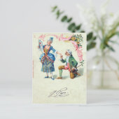 Carte postale vintage Valentine (Debout devant)