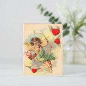 Carte postale vintage Valentine (Debout devant)