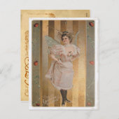 Carte postale vintage Valentine (Devant / Derrière)