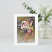 Carte postale vintage Valentine (Debout devant)