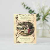 Carte postale vintage Valentine (Debout devant)