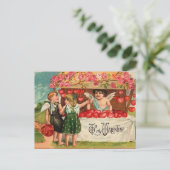 Carte postale vintage Valentine (Debout devant)