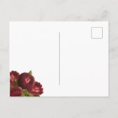 Carte postale vintage Valentine (Dos)