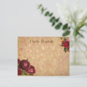 Carte postale vintage Valentine (Debout devant)