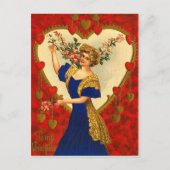 Carte postale vintage Valentine (Devant)