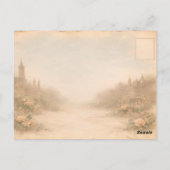 Carte Postale Vintage Valentine Children Postcard (Dos)