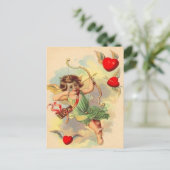 Carte Postale Vintage Valentine Postcard (Debout devant)