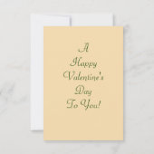 Carte postale vintage Valentine Roses (Dos)