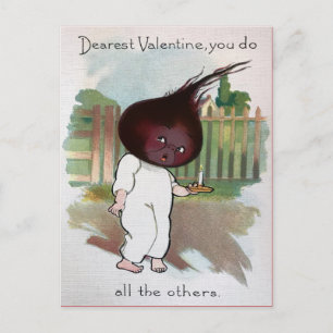 Carte postale vintage Valentines Beet