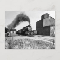 Vintage vapeur Locomotive Pure Americana Photo Pri