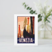 Carte postale Vintage Venezuela, Italie (Debout devant)