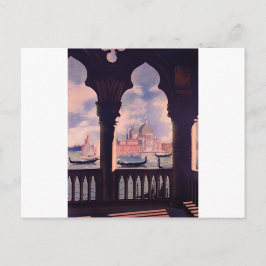 Carte Postale Vintage Venice (Devant)