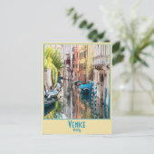 Carte postale Vintage Venice, Italie (Debout devant)
