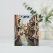 Carte postale Vintage Venise (Debout devant)