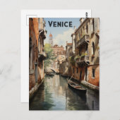 Carte postale Vintage Venise (Devant / Derrière)