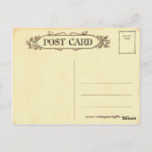 Carte postale vintage Venise Italie Travel (Dos)