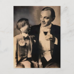 Carte postale vintage Ventriloquist Dumi