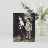 Carte postale vintage Ventriloquist Dumi (Debout devant)